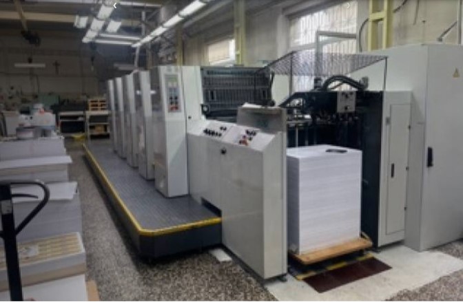 Used printing machinery